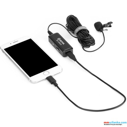 BOYA BY-DM10 DIGITAL LAVALIER MICROPHONE-iOS & PC (6M)